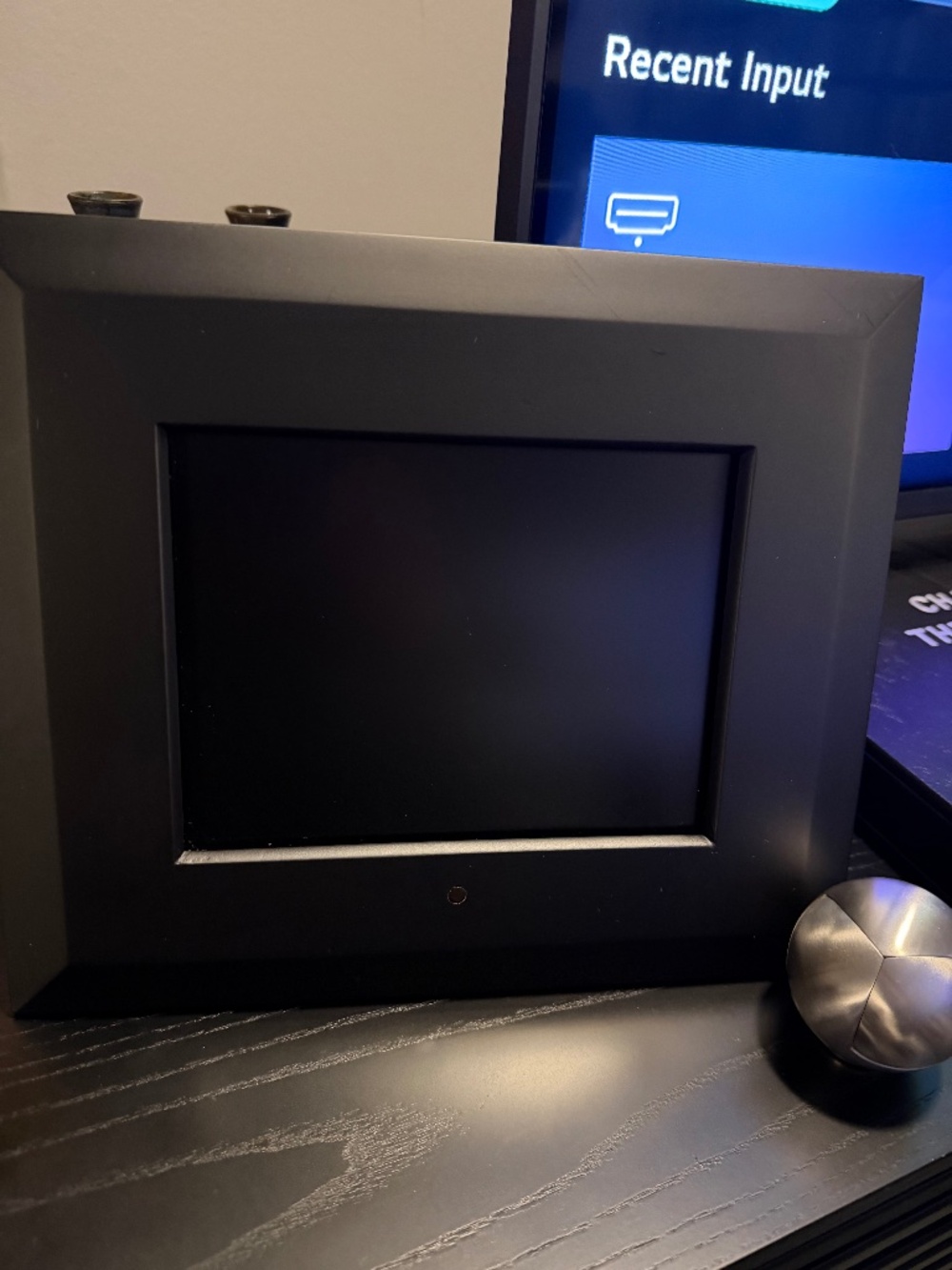 DIGITAL DECOR 2007 DPF8512 Digital Picture Frame w/ Remote and Original Box, etc